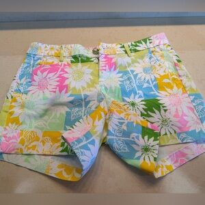 Women’s Multicolor Floral Patchwork Shorts Lilly Pulitzer